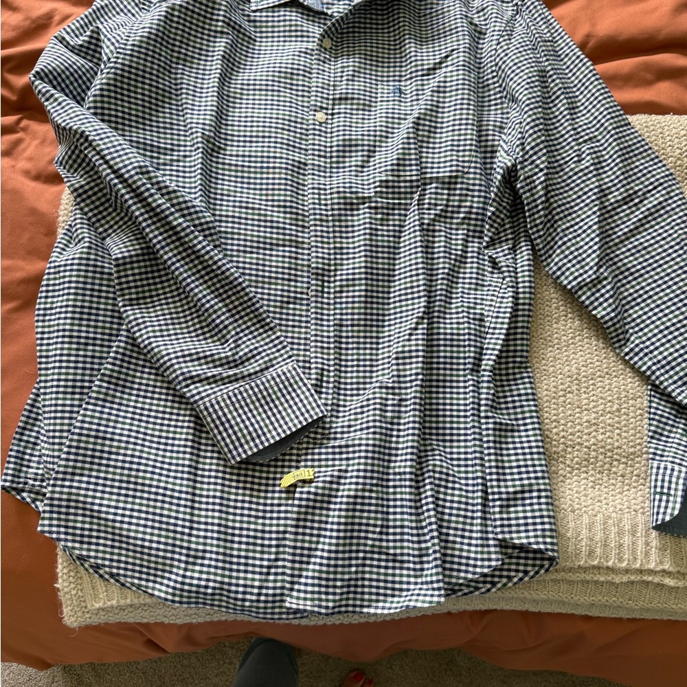 Original Penguin Black and White Gingham Shirt